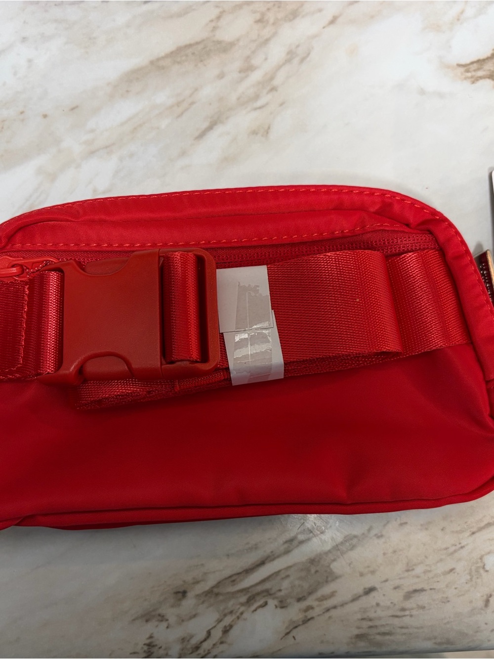 Red Belt Bag with Secure Buckle - Everyday Carry